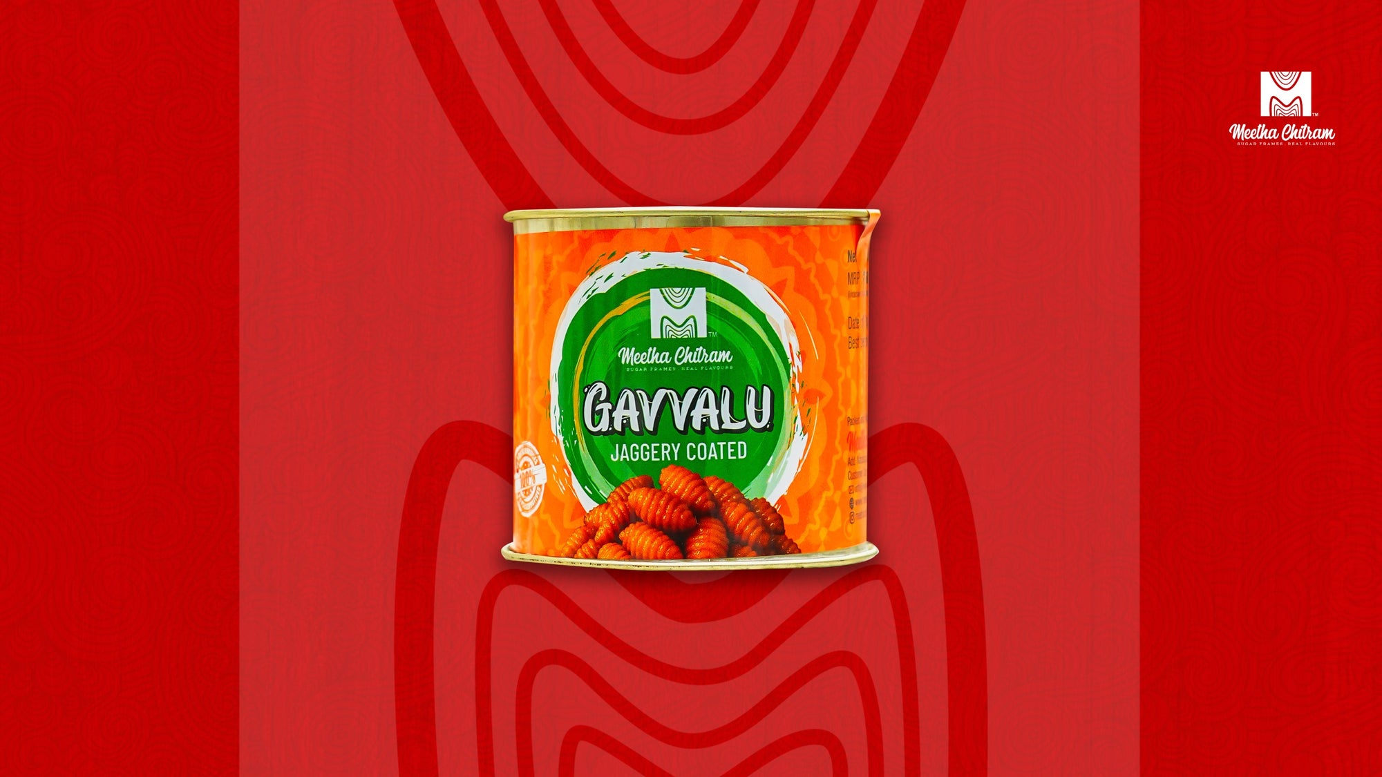 Gavvalu 50g - mini corporate gift pack of traditional Andhra sweet