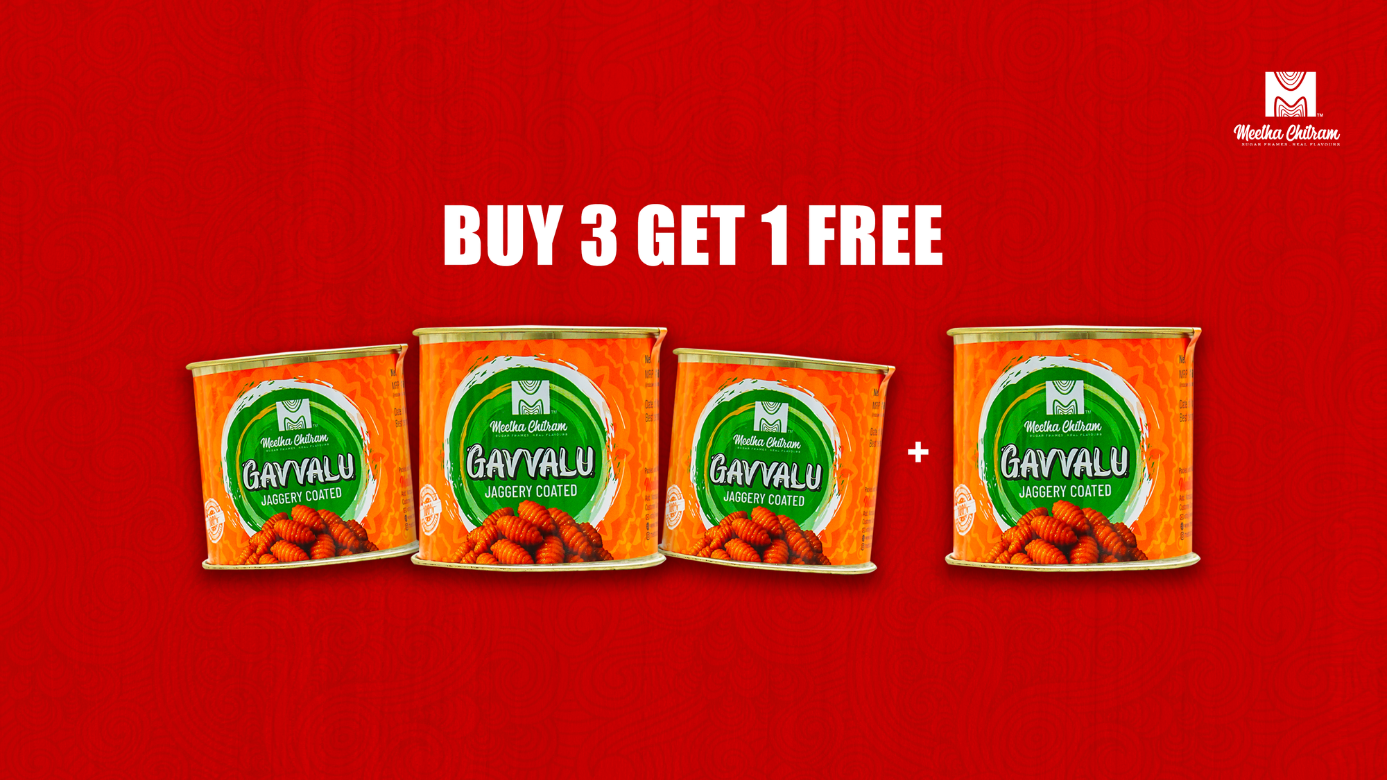 Gavvalu 50g - mini corporate gift pack of traditional Andhra sweet