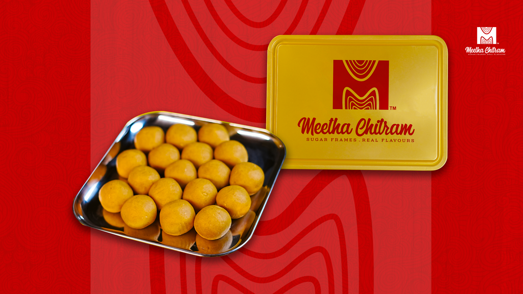 Handmade Andhra Thokkudu Laddu - soft, golden, and preservative-free traditional sweet
