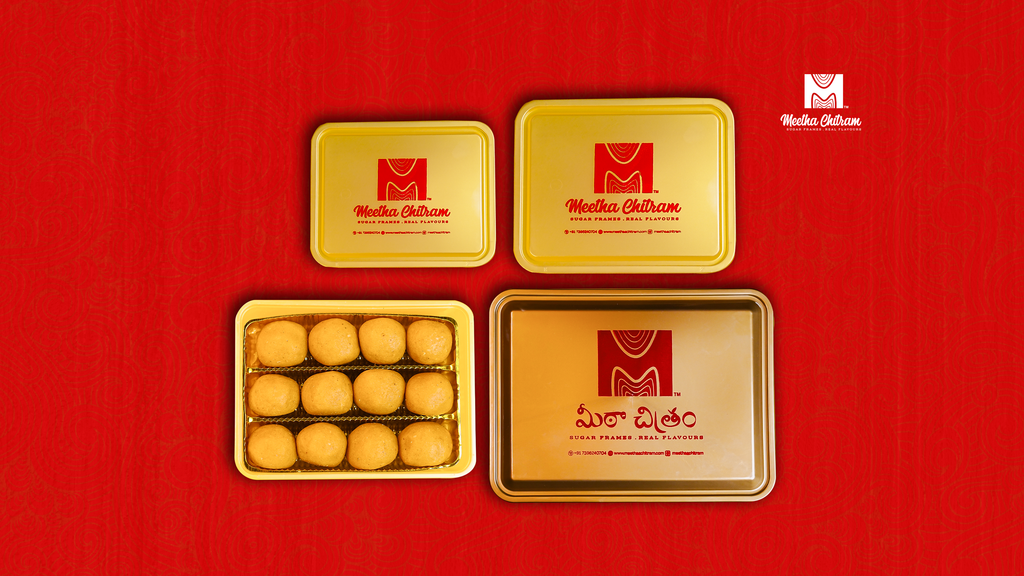 Handmade Andhra Thokkudu Laddu - soft, golden, and preservative-free traditional sweet